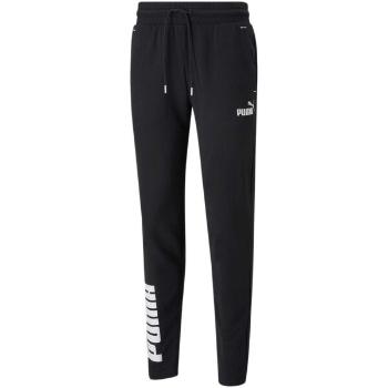 Puma POWER COLORBLOCK PANTS TR OP Pánské kalhoty, černá, velikost S