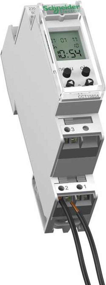 Časovač na DIN lištu Schneider Electric CCT15854, 230 V