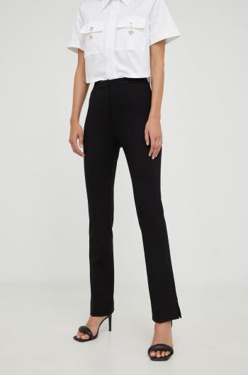 Kalhoty Beatrice B dámské, černá barva, zvony, medium waist
