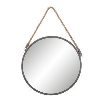 Kulaté kovové zrcadlo - Ø 36*1 cm 62S135