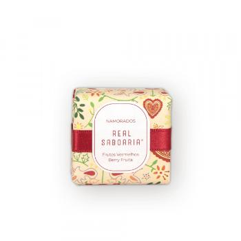 Real Saboaria Namorados Soap - Berry Fruits luxusní mýdlo s vůní červených bobulí 50 g