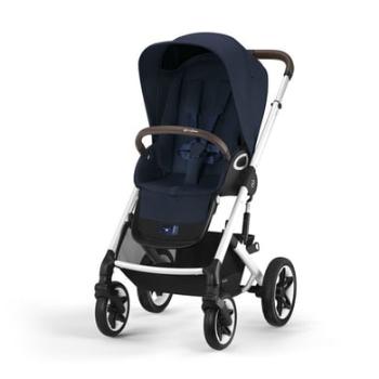 cybex GOLD Talos S Lux kočárek 2023 Silver Ocean Blue