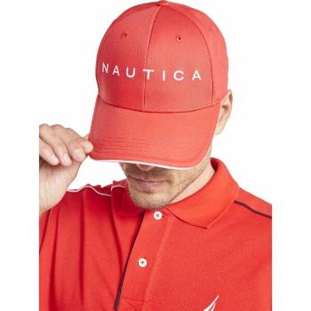 NAUTICA ROBSON SNAPBACK Pánská kšiltovka, červená, velikost