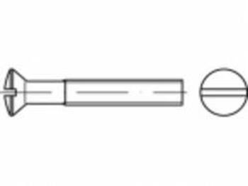 Šroub se zápustnou čočkovou hlavou TOOLCRAFT TO-5452803, N/A, M8, 30 mm, mosaz, 100 ks