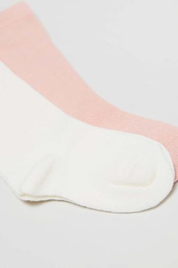 Dětské ponožky OVS 2-pack růžová barva