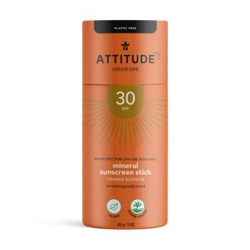 ATTITUDE 100% minerální ochranná tyčinka s vůní Orange Blossom SPF30 85 g