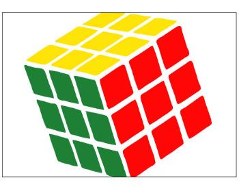 Plakát typ A4-A0 Rubikova kostka