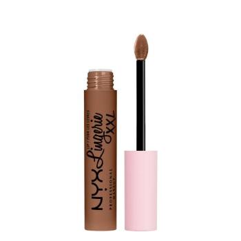 NYX Professional Makeup Lip Lingerie XXL 4 ml rtěnka pro ženy 29 Hot Caramelo tekutá rtěnka