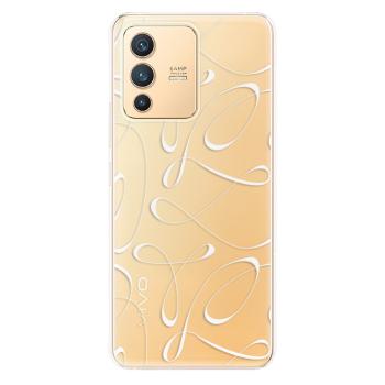 Odolné silikonové pouzdro iSaprio - Fancy - white - Vivo V23 5G