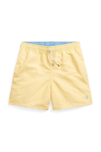 Dětské plavkové šortky Polo Ralph Lauren žlutá barva
