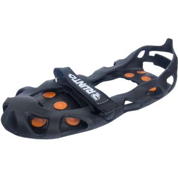 Runto NESMEK Gumové protiskluzové návleky na boty s kovovými hroty a stahováním na suchý zip, černá, velikost L