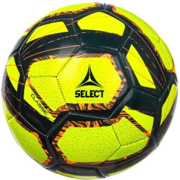 Select CLASSIC 22 Fotbalový míč, žlutá, velikost 4