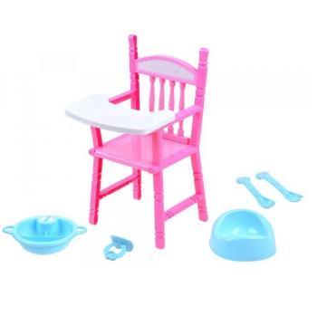 Židle pro panenky s doplňky