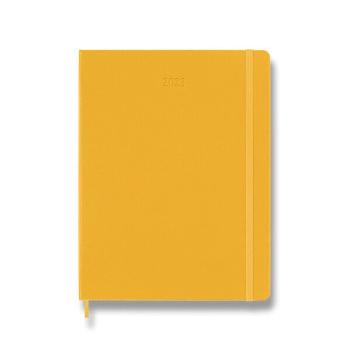 Diář Moleskine 2023 VÝBĚR BAREV - týdenní - tvrdé desky - XL 1206/5723 - oranžový