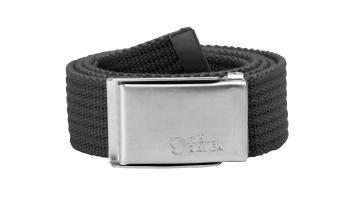 Fjällräven Merano Canvas Belt Dark Grey šedé F77028-030