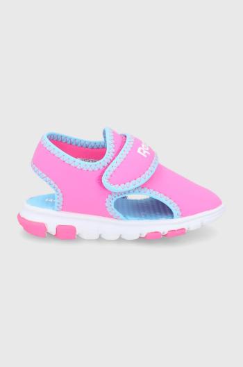 Dětské sandály Reebok Wave Glider Iii GW0024 růžová barva