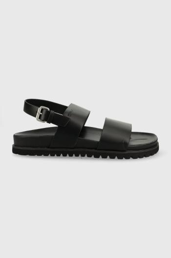 Kožené sandály Gant Primapal pánské, černá barva