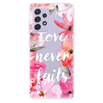 Odolné silikonové pouzdro iSaprio - Love Never Fails - Samsung Galaxy A52/A52 5G