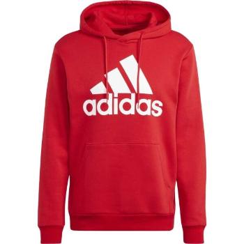 adidas BIG LOGO HOODIE Pánská mikina, červená, velikost