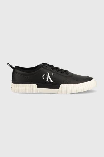 Sneakers boty Calvin Klein Jeans Skater Vulcanized Laceup , černá barva