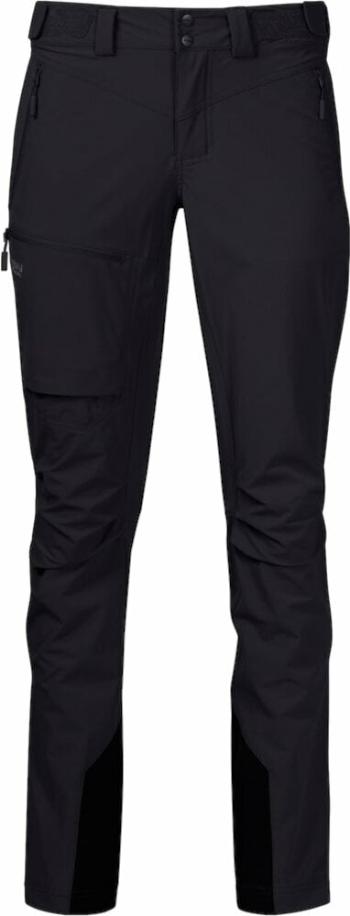 Bergans Breheimen Softshell Women Black/Solid Charcoal XS Outdoorové kalhoty