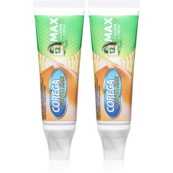 Corega Powermax Fixation Fresh fixační gel na zuby 2x40 g