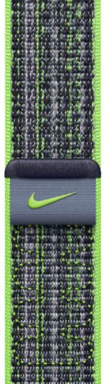 Apple 41mm Bright Green/Blue Nike Sport Loop (MTL03ZM/A)