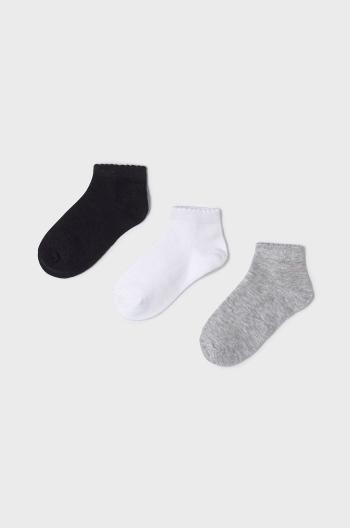 Dětské ponožky Mayoral (3-pack) černá barva