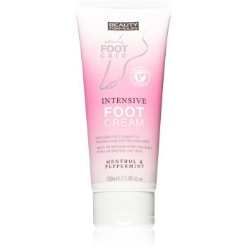 Beauty Formulas Menthol & Peppermint hydratační zjemňující krém na nohy 100 ml