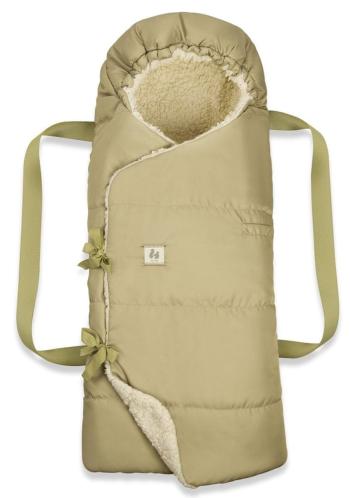 Hauck Carry N Play Teddy Fleece Green