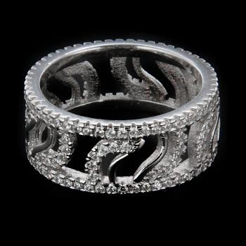 Stříbrný prsten 15979