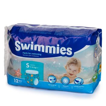 Swimmies S, 7 - 13 kg, 12 ks