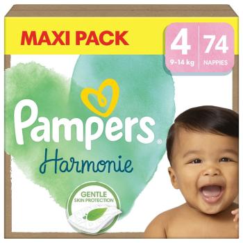 Pampers Harmonie Baby vel. 4, 74 ks, 9kg-14kg