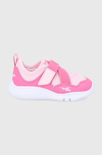 Dětské boty Reebok Classic GZ0881 růžová barva