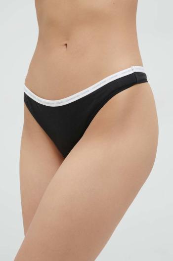 Tanga Calvin Klein Underwear černá barva