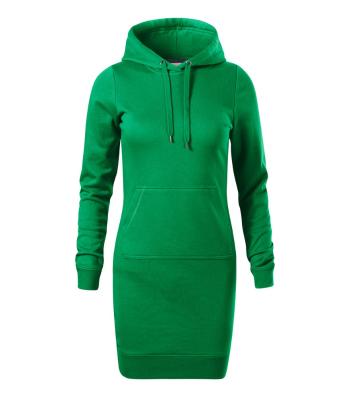 MALFINI Dámské šaty Snap - Středně zelená | XXL