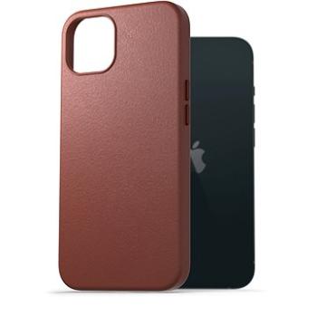 AlzaGuard Genuine Leather Case pro iPhone 13 hnědé (AGD-GLC0006C)