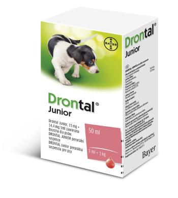 Drontal Junior perorální suspenze 50 ml