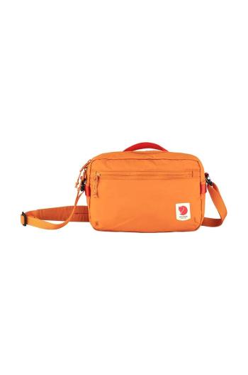 Ledvinka Fjallraven High Coast Crossbody oranžová barva, F23227.207