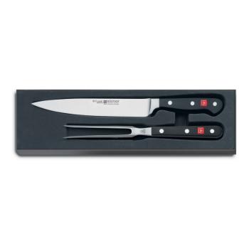 Vidlička a nůž na maso Classic WÜSTHOF