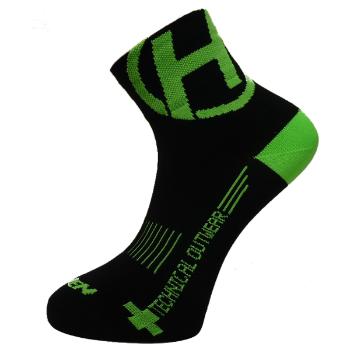 Ponožky Haven Lite neon green/black Velikost: 37-39