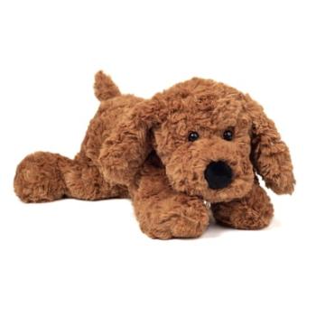 Teddy HERMANN ®Rattle dog hnědý, 28 cm