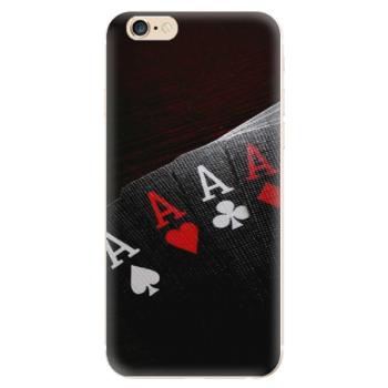 Odolné silikonové pouzdro iSaprio - Poker - iPhone 6/6S