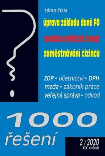 1000 řešení Úprava základu daně FO Soubežná výdělečná činnost - Martin Děrgel