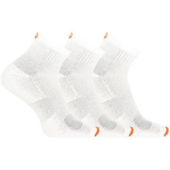 Merrell MEA33565Q3B2 Cushioned Cotton Quarter (3 packs) white  (SPTmerr0111nad)