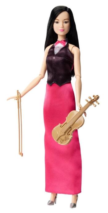 Mattel Barbie První povolání - Houslistka DVF50