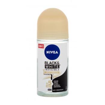 Nivea Black & White Invisible Silky Smooth 48h 50 ml antiperspirant pro ženy roll-on