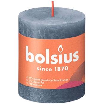 BOLSIUS rustikální večerní modrá 80 × 68 mm (8717847146571)