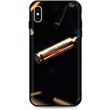 TopQ iPhone XS silikon Pablo Escobar Bullet 49163 (Sun-49163)