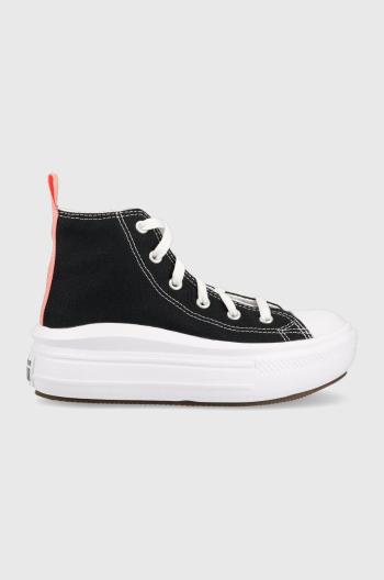 Dětské tenisky Converse CON BUTY 371527C MOVE černá barva